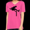 Missy's Relaxed Jersey Short-Sleeve V-Neck T-Shirt Thumbnail