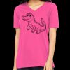 Missy's Relaxed Jersey Short-Sleeve V-Neck T-Shirt Thumbnail