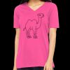 Missy's Relaxed Jersey Short-Sleeve V-Neck T-Shirt Thumbnail