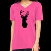 Missy's Relaxed Jersey Short-Sleeve V-Neck T-Shirt Thumbnail