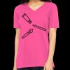 Missy's Relaxed Jersey Short-Sleeve V-Neck T-Shirt Thumbnail