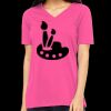 Missy's Relaxed Jersey Short-Sleeve V-Neck T-Shirt Thumbnail