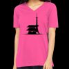 Missy's Relaxed Jersey Short-Sleeve V-Neck T-Shirt Thumbnail