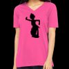 Missy's Relaxed Jersey Short-Sleeve V-Neck T-Shirt Thumbnail