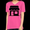 Missy's Relaxed Jersey Short-Sleeve V-Neck T-Shirt Thumbnail