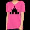 Missy's Relaxed Jersey Short-Sleeve V-Neck T-Shirt Thumbnail