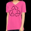 Missy's Relaxed Jersey Short-Sleeve V-Neck T-Shirt Thumbnail