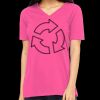 Missy's Relaxed Jersey Short-Sleeve V-Neck T-Shirt Thumbnail