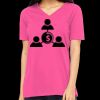 Missy's Relaxed Jersey Short-Sleeve V-Neck T-Shirt Thumbnail