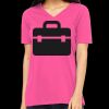 Missy's Relaxed Jersey Short-Sleeve V-Neck T-Shirt Thumbnail