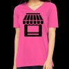 Missy's Relaxed Jersey Short-Sleeve V-Neck T-Shirt Thumbnail
