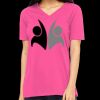 Missy's Relaxed Jersey Short-Sleeve V-Neck T-Shirt Thumbnail