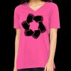 Missy's Relaxed Jersey Short-Sleeve V-Neck T-Shirt Thumbnail