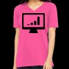 Missy's Relaxed Jersey Short-Sleeve V-Neck T-Shirt Thumbnail