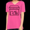 Missy's Relaxed Jersey Short-Sleeve V-Neck T-Shirt Thumbnail
