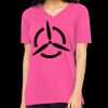 Missy's Relaxed Jersey Short-Sleeve V-Neck T-Shirt Thumbnail