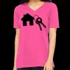 Missy's Relaxed Jersey Short-Sleeve V-Neck T-Shirt Thumbnail