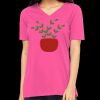 Missy's Relaxed Jersey Short-Sleeve V-Neck T-Shirt Thumbnail