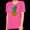 Missy's Relaxed Jersey Short-Sleeve V-Neck T-Shirt Thumbnail