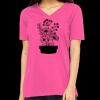 Missy's Relaxed Jersey Short-Sleeve V-Neck T-Shirt Thumbnail