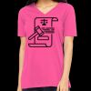 Missy's Relaxed Jersey Short-Sleeve V-Neck T-Shirt Thumbnail