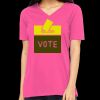 Missy's Relaxed Jersey Short-Sleeve V-Neck T-Shirt Thumbnail