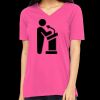 Missy's Relaxed Jersey Short-Sleeve V-Neck T-Shirt Thumbnail