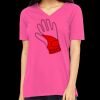 Missy's Relaxed Jersey Short-Sleeve V-Neck T-Shirt Thumbnail