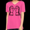 Missy's Relaxed Jersey Short-Sleeve V-Neck T-Shirt Thumbnail