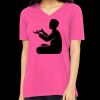 Missy's Relaxed Jersey Short-Sleeve V-Neck T-Shirt Thumbnail