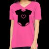 Missy's Relaxed Jersey Short-Sleeve V-Neck T-Shirt Thumbnail