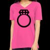 Missy's Relaxed Jersey Short-Sleeve V-Neck T-Shirt Thumbnail
