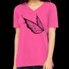 Missy's Relaxed Jersey Short-Sleeve V-Neck T-Shirt Thumbnail