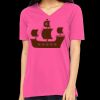 Missy's Relaxed Jersey Short-Sleeve V-Neck T-Shirt Thumbnail