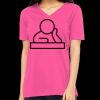 Missy's Relaxed Jersey Short-Sleeve V-Neck T-Shirt Thumbnail