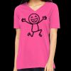 Missy's Relaxed Jersey Short-Sleeve V-Neck T-Shirt Thumbnail
