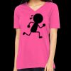 Missy's Relaxed Jersey Short-Sleeve V-Neck T-Shirt Thumbnail