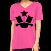 Missy's Relaxed Jersey Short-Sleeve V-Neck T-Shirt Thumbnail
