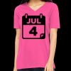 Missy's Relaxed Jersey Short-Sleeve V-Neck T-Shirt Thumbnail