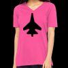 Missy's Relaxed Jersey Short-Sleeve V-Neck T-Shirt Thumbnail