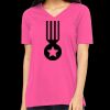 Missy's Relaxed Jersey Short-Sleeve V-Neck T-Shirt Thumbnail