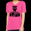 Missy's Relaxed Jersey Short-Sleeve V-Neck T-Shirt Thumbnail