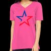 Missy's Relaxed Jersey Short-Sleeve V-Neck T-Shirt Thumbnail