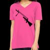 Missy's Relaxed Jersey Short-Sleeve V-Neck T-Shirt Thumbnail