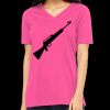 Missy's Relaxed Jersey Short-Sleeve V-Neck T-Shirt Thumbnail