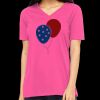 Missy's Relaxed Jersey Short-Sleeve V-Neck T-Shirt Thumbnail