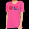 Missy's Relaxed Jersey Short-Sleeve V-Neck T-Shirt Thumbnail