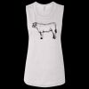 Ladies' Bella Flowy Scoop Muscle Tank Thumbnail