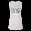 Ladies' Bella Flowy Scoop Muscle Tank Thumbnail