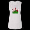Ladies' Bella Flowy Scoop Muscle Tank Thumbnail